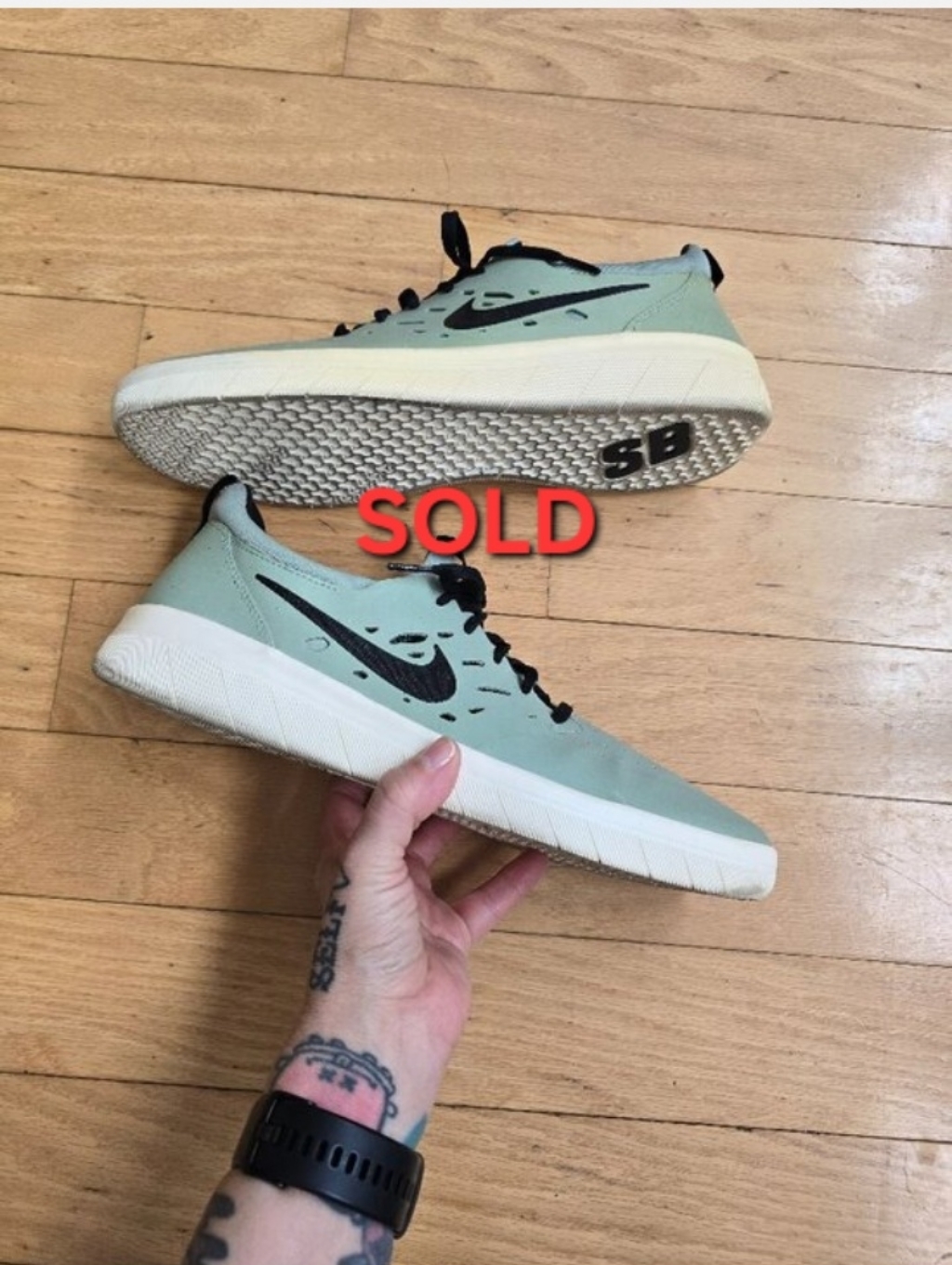 Nike | Sb Nyjah Free 'Jade Horizon' Skater Sneakers | Mens 11